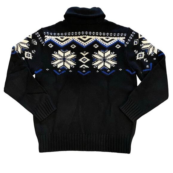 Ralph Lauren Mens Sweater XL Designer Luxury Ski Nordic Chunky Holiday Gift - Picture 2 of 8